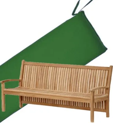 Produktbild von Teako Design Bankauflage Pescara 180x54x5 cm Polyester grün