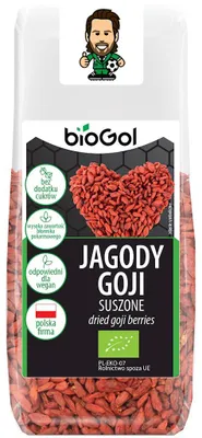 JAGODY GOJI SUSZONE BIO 100 g - BIOGOL