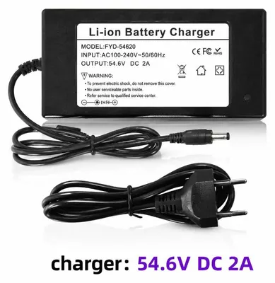 Produktbild von 48-V-2-A-Ladegerät - Für 48-V-Li-Ionen-Akkupack - 13S4P - 10 Ah