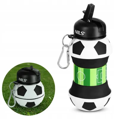 Produktbild von NILS NC4104 Faltbare Silikon-Trinkflasche für Reisen