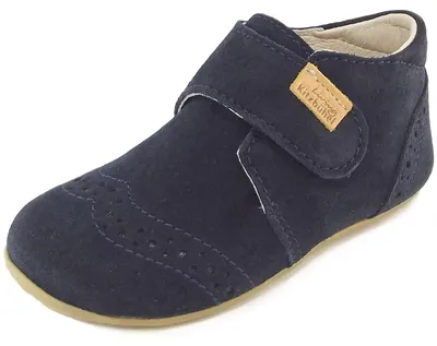 Produktbild von Living Kitzbühel 1913 Leder Kinder Hausschuhe nachtblau, 1913-590