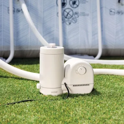 Zdjęcie produktu dla Pompa filtrująca do basenów ogrodowych 5678 l/h INTEX 26636