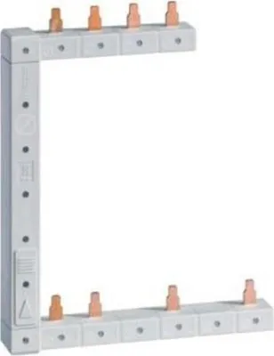 Produktbild von Hager Phasenschiene senkrecht 63A re L1L2L3N KCF863R