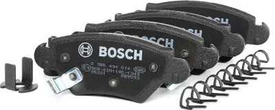 Produktbild von 1 BOSCH Bremsbeläge Bremsklötze HINTEN 0 986 494 014