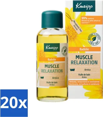 Produktbild von Kneipp - Badeöl - Arnika - Für Muskeln und Gelenke - 100 ml - Vorteilspack - 20 Stücke