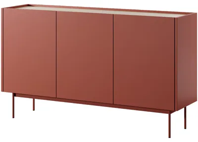 Obrázek produktu pro Komoda COLOUR 02 ceramic red / dub linea