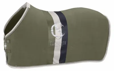 Produktbild von Eskadron Fleece Stripe Shetty Abschwitzdecke dusty olive Classic Sports 25 F/S, Größe:XXS