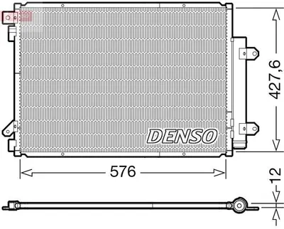Immagine prodotto di DENSO DCN47008 Condensatore aria condizionata Condensatore aria condizionata + asciugatrice