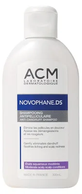 Obrázok produktu pre Laboratoire ACM, Novophane Ds, šampon na vlasy, proti lupinám, 300 ml