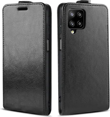 Produktbild von Handy Hülle für Samsung Galaxy A22 Magnet Cover Case Klapphülle Schutzhülle Farbe: Schwarz