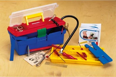 Image de Boîte pour scie à chantourner dans un coffret plastique