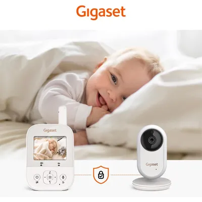 Productafbeelding van Gigaset Baby 300 videobabyfoon, crèmekleurig/warmgrijs