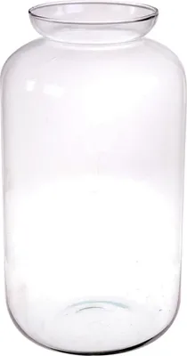 Produktbild von INNA-Glas Glas Vase Willie, recycelt, transparent, 41 cm, Ø 23 cm - Deko Vase klar