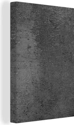 Obrázek produktu pro OneMillionCanvasses® - Obrazy na plátně - Texturované - Beton - Šedá - Industriální - Rustikální, nástěnné umění, nástěnné dekorace Obývací pokoj, 20x30cm