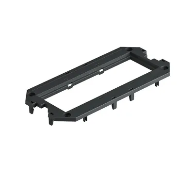 Produktbild von OBO UT3 P3 Abdeckplatte f.UT3 3 Modul45 165x76x4 PA gsw RAL9011 7408753