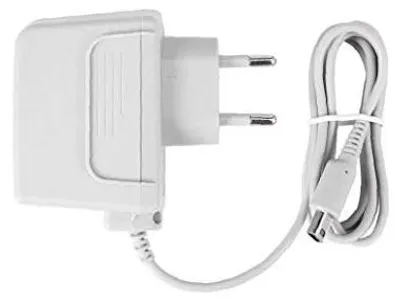 Zdjęcie produktu dla Ładowarka sieciowa do nintendo 2DS 3DS ndsi z kablem składana USB
