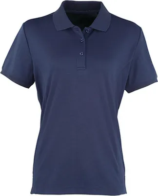 Produktbild von Premier Workwear PR616 | Damen Coolchecker Piqué Polo / ® - Farbe: Navy (ca. Pantone 2766) - Größe: M