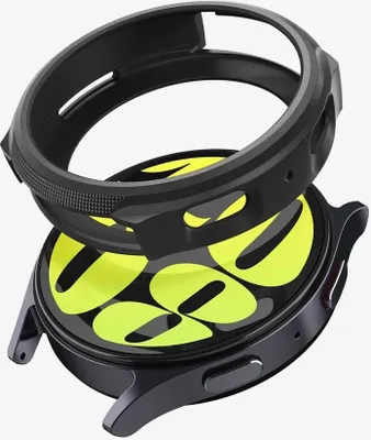 Obrázek produktu pro Spigen Liquid Air, Pouzdro, Chytré hodinky, Černá, Samsung, Galaxy Watch 7 (40mm), Termoplastický polyuretan (TPU)
