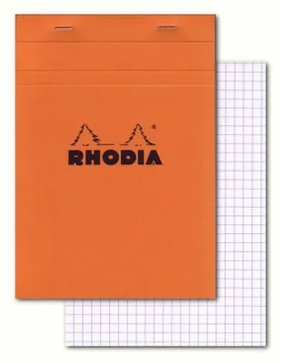 Immagine prodotto di RHODIA Notizblock No. 16, DIN A5, kariert, orange