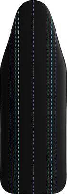 Produktbild von Laurastar Bügelbezug Universalcover Black, 131cm x 55cm, 100 % Baumwolle, Integrierten Faltmarkierungen, Klipp-System, Geeignet für alle Bügeltische anderer Marken, Waschmaschinenfest