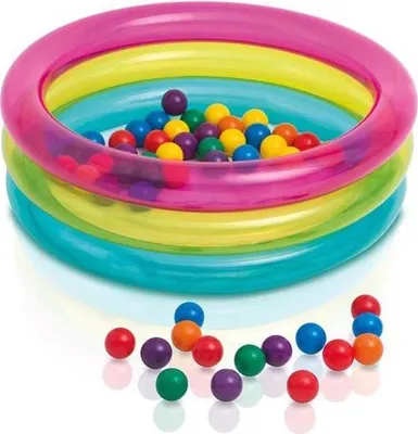 Immagine prodotto di Box gonfiabile con palline 86 x 25 cm INTEX 48674