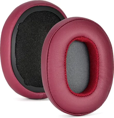Produktbild von INF Ersatz-Ohrpolster für Skullcandy Crusher Wireless/Crusher ANC/Hesh3, 2er-Pack Dunkelrot