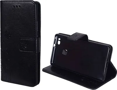 Immagine prodotto di Custodia protettiva a forma di fiore per smartphone Huawei P9 Lite, colore nero