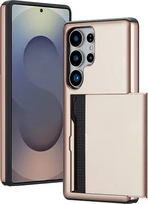 Produktbild von imoshion Backcover mit Kartenfach Samsung Galaxy S25 Ultra - Rosé gold