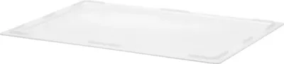 Image de HENDI Couvercle pour boîte à pâte à pizza GN 1/1, GN 1/1, Blanc, 530x325x(H)20mm