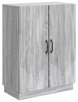 Produktbild von vidaXL Sideboard Sonoma-Grau 66 x 34,5 x 87 cm Holzwerkstoff