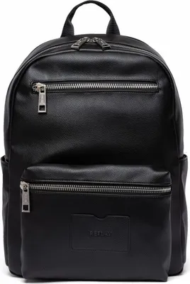 Produktbild von REPLAY Freizeitrucksack Rucksack mit Laptopfach Backpack Black schwarz