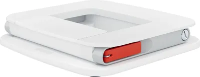 Produktbild von LEITZ Ergo Laptopständer weiß aus 63% recyceltem Kunststoff