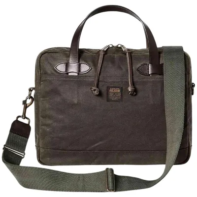 Produktbild von Tasche Filson Filson Tin Cloth Compact Briefcase Otter Green für Uni