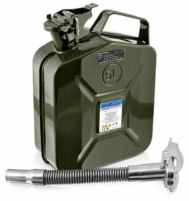 Produktbild von Bituxx Reservekanister 5 Liter inkl. Einfüllstutzen Flexibel MS-17595, KI-generiertes Bild