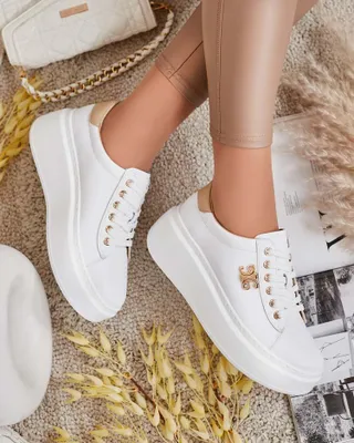 Produktbild von Damen Sneakers Taersev Weiß, leichte Freizeitschuhe, Größe 39