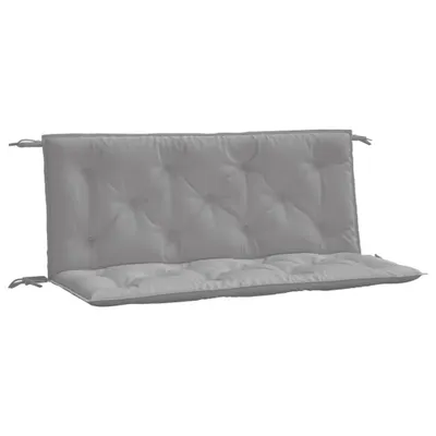 Immagine prodotto di Cuscini Panca da Giardino 2pz Grigi 120x50x7 cm Tessuto Oxford