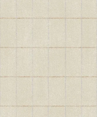 Obrázok produktu pre Khroma by Masureel Tapeta check sand beige pattern - 631039 - 53 cm x 10,05 m