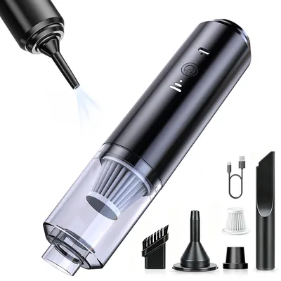 Image de Aspirateur à main sans fil - Aspiration 25000 Pa - 4 en 1 - Voiture et maison