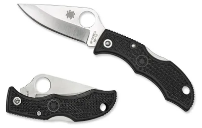 Spyderco LBKP3 Ladybug 3 – Black FRN-Griff Vorderseite