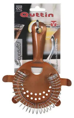 Cocktailzeef aus Edelstahl, 14,5 x 9,5 x 2 cm, spülmaschinengeeignet
