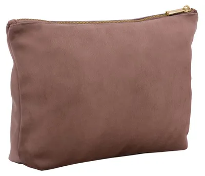 Produktbild von Bagbase - Kosmetikbeutel, Samt FK1939 (30 cm x 20 cm) (Rosenquarz)