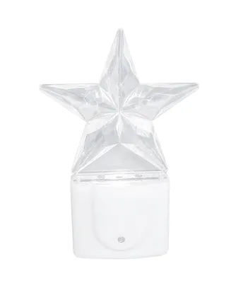 Produktbild von LED NACHTLICHT mit Sensor Steckdosenlicht Licht Orientierungslicht Lampe 84 (Stern)