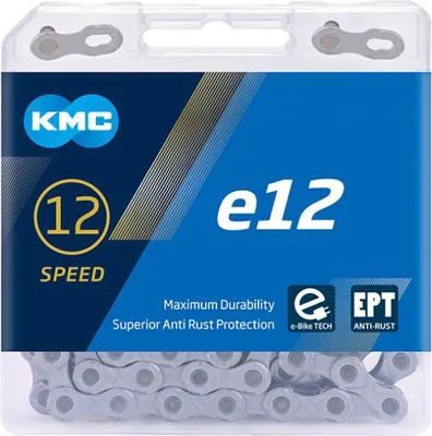 Produktbild von KMC E-Bike Kette e12 EPT 12-fach silber 130 Glieder