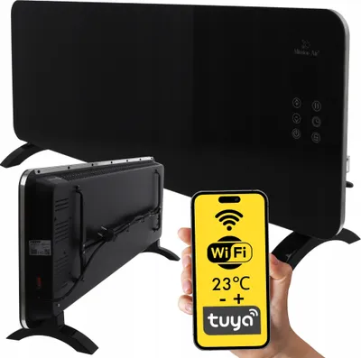 Imagen del producto de Calefactor convector PORTO WiFi, 2400 W, color