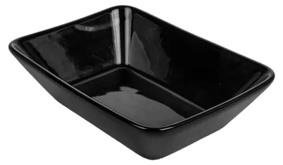 Frittierset, 6-teilig, 13,5x9,4x3,2 cm, schwarz, Porzellan