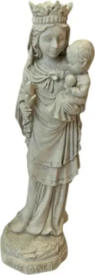Produktbild von Deko Figur heilige Jungfrau Maria mit Kind 18cm Notre-Dame