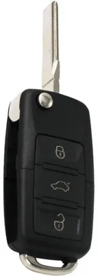 Obrázok produktu pre Kompletný automobilový kľúč Techstar® kompatibilný s Volkswagen EOS, Polo, Golf, Altea, Leon, Octavia, 433Mhz, 1K0 959 753 G, ID48, 3 tlačidlá