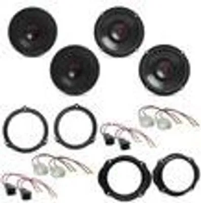 Produktbild von JBL Stage3 627 Lautsprecher Einbauset für Ford Focus 2 C-Max Kuga vorne hinten
