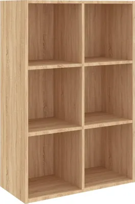 Immagine prodotto di Libreria/seduta Sonoma rovere 66x30x98 cm materiale a base di legno