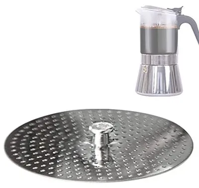 Ersatz-Dichtring für Espressomaschine, 360 ml, Glas, Silber